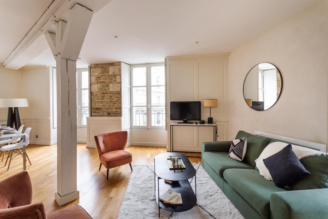 La Tourelle & L'Honore - 2 Appartements Dans Le Centre Historique De Rennes Eksteriør billede