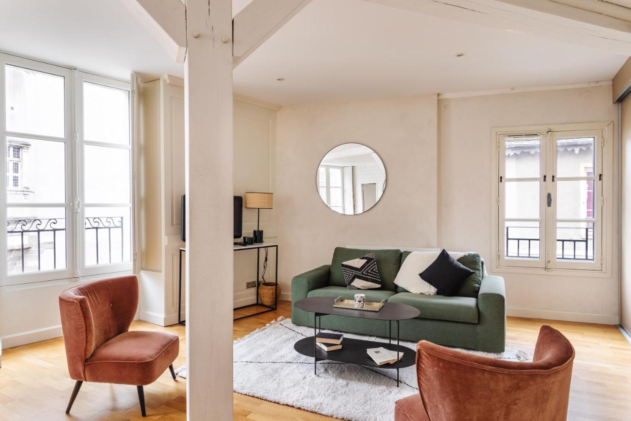 La Tourelle & L'Honore - 2 Appartements Dans Le Centre Historique De Rennes Eksteriør billede